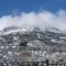 Jabalcuz nevado desde la terraza exerior