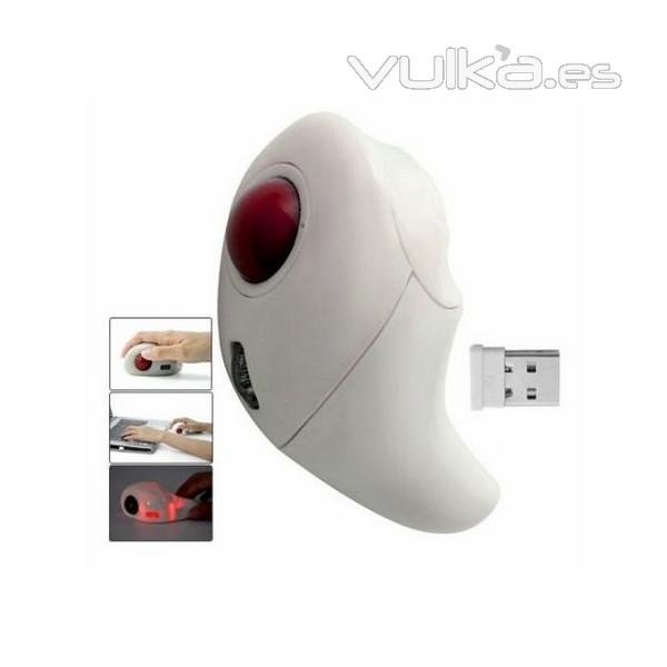 Un trackball inalmbrico para quienes se pasan el da, y parte de la noche, frente al ordenador.