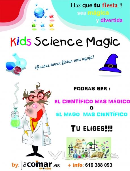 TALLERES DE EXPERIMENTOS MAGICOS