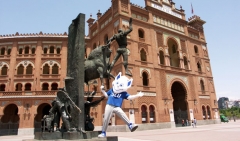 Billiken in plaza de toros las ventas