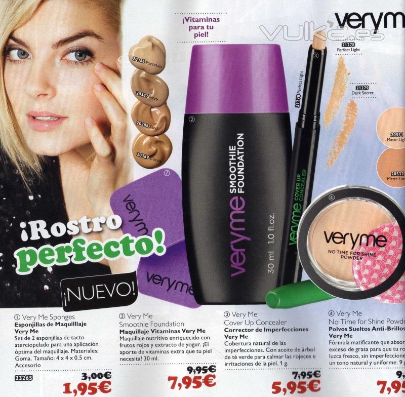 Esponjillas de maquillaje, maquillaje vitaminico