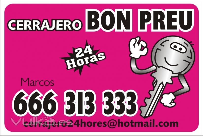 CERRAJERO BON PREU TEL: 666 313 333 PALMA MALLORCA