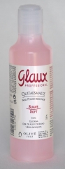 Quitaesmalte suave glaux con acetona 120 ml