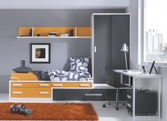 Dormitorio juvenil con infinitas posibilidades de medidas y una gran variedad de colores  esta foto