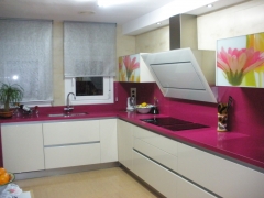 Cocina montada por due donna