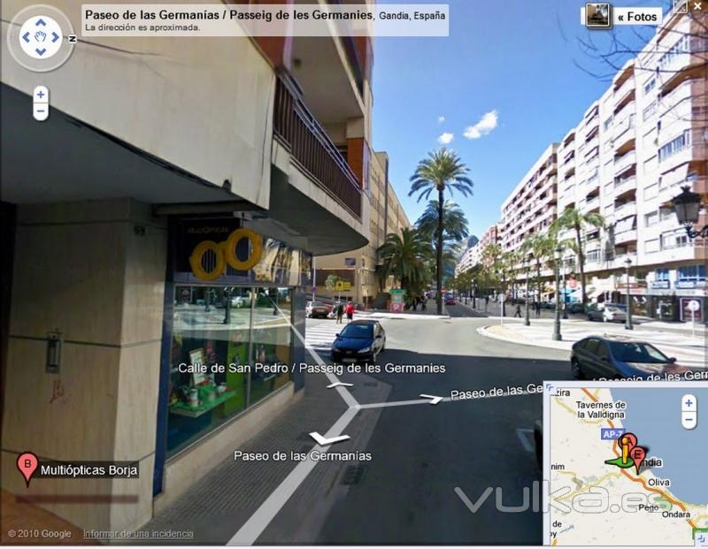 MultiOpticas Borja Gandia, street