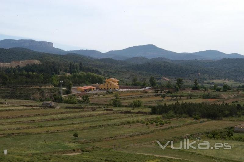 Panormica de la Masia del Cura