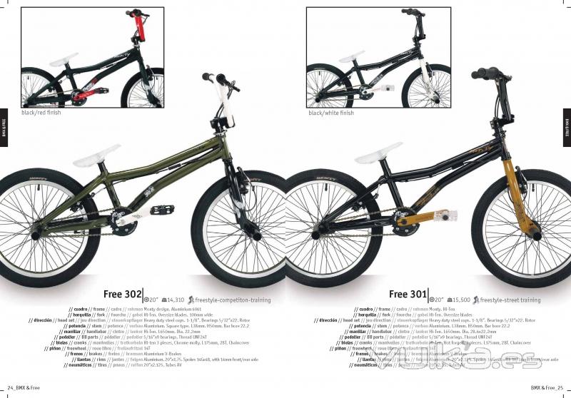 Bicicletas BMX / Trial Monty  - www.bhidalgo.es