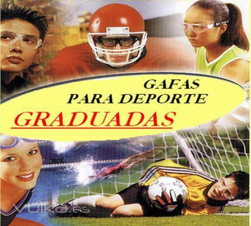 Optica Vision Almansa, Gafas para deporte graduadas.