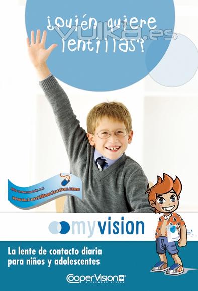Optica Vision Almansa, lentes contacto para nios