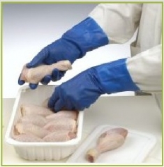 Guantes de nitrilo foodgrip g09b