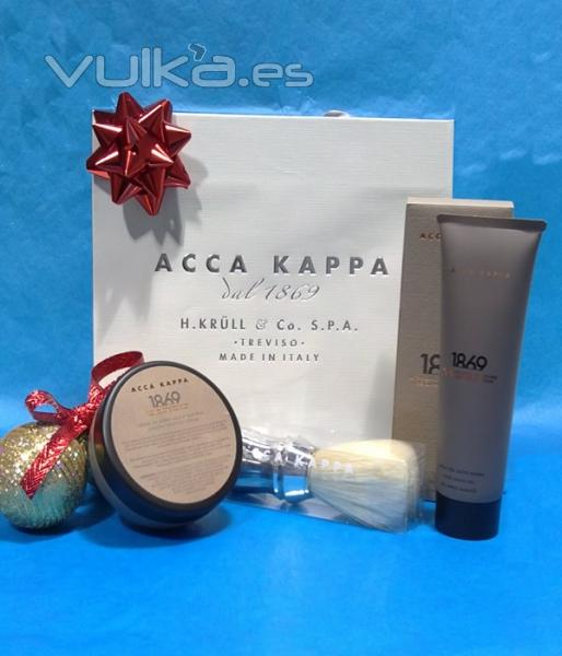 Regalos de Reyes set afeitado Acca Kappa