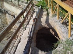 Hundimiento del trasdos de un muro pantalla ejecutado por cimur