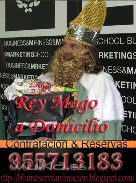 Reyes magos a domicilio