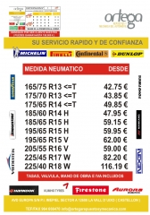 Los mejores precios en neumaticos