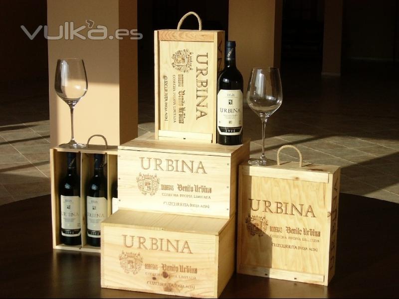 URBINA CAJAS MADERA