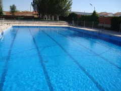 Reparación del Vaso de la piscina de Camuñas