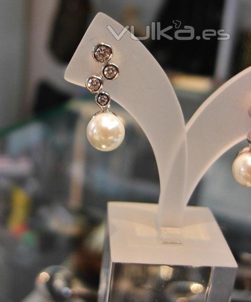 pendientes plata