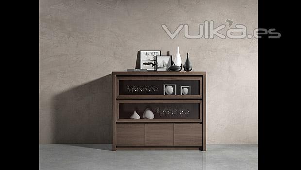 Mueble buffet desalon comedor moderno