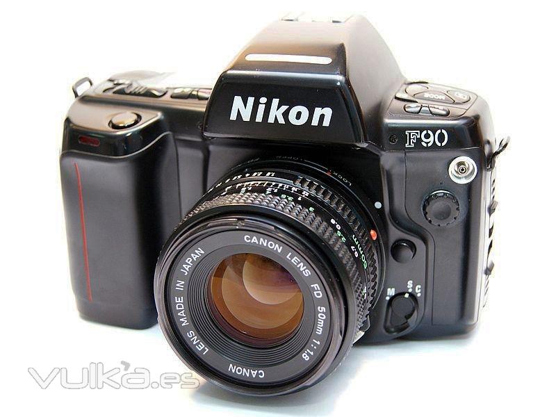 Objetivo Canon FD en Nikon