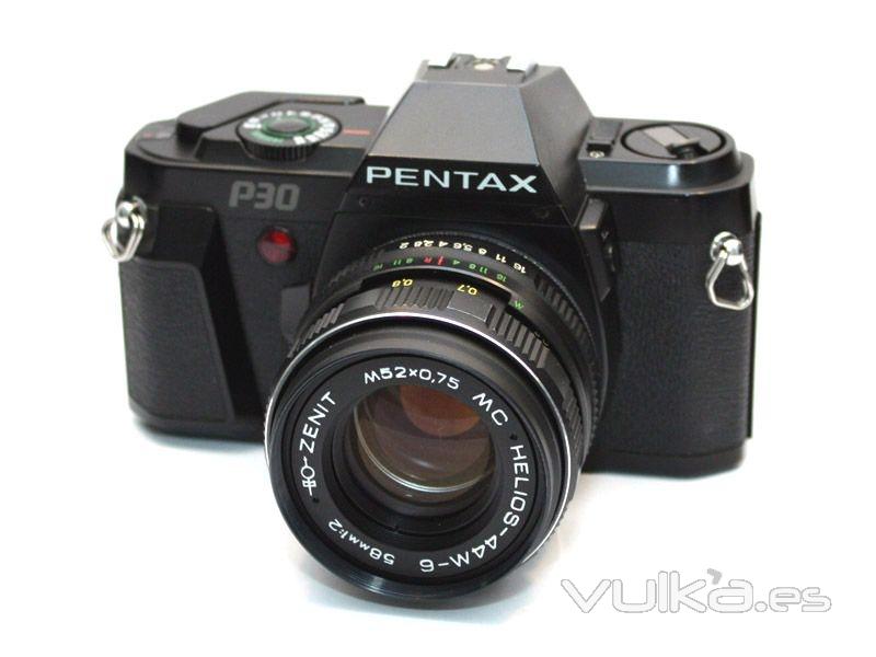 Objetivo de rosca M42 en Pentax