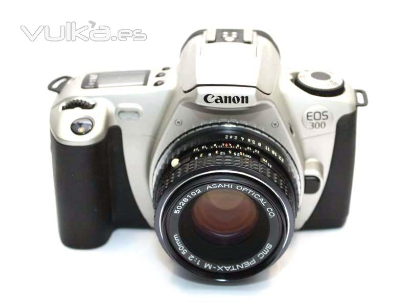 Objetivo Pentax en Canon EOS