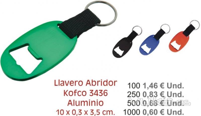 Regalos de Empresa - Llavero Abridor