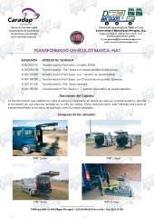 Transformaciones de cajeados sobre fiat