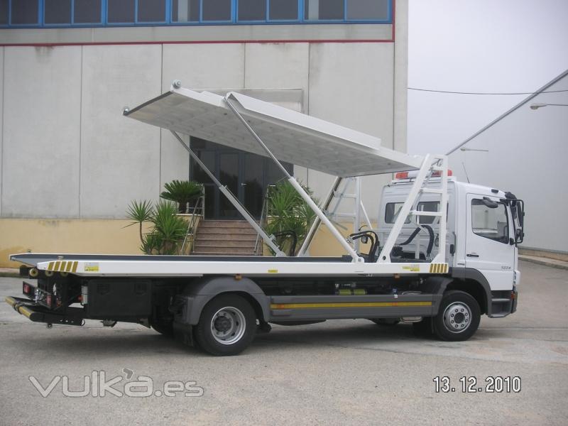 FABRICACION DE GRUAS PARA TRANSPORTE DE 2 VEHICULOS 2