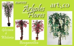 Avance coleccin 2011 - rboles artif. con flores - articoencasa.com