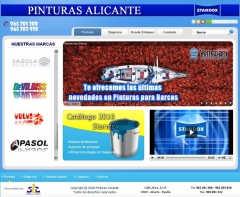 Pinturas Alicante - Venta de todo tipo de pinturas para coches y barcos