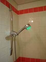 Duchas con luces
