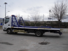 Gruas portavehiculos doble platan con pisos del mismo ancho