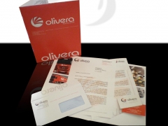 Diseno de imagen corporativa de transportes olivera