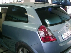 lámina degradada negro-azul ( o verde, oro, plata )