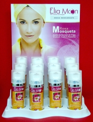 rosa mosqueta expositor 12 unidades cremas de 80ml