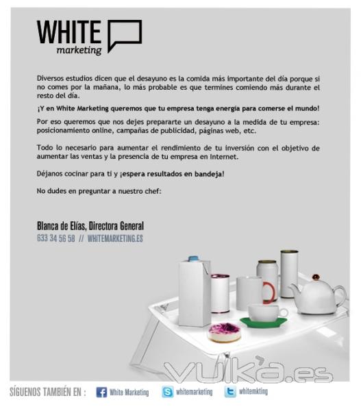 PRESENTACION WHITE MARKETING