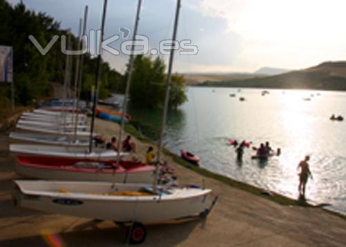 Actividades embalse de Alloz