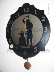 Relojes de forja  92 siluetas diferentesdibujos registrados60 euros iva y pincl peninsula