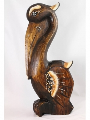 Articulos decorativos de madera pelicano en madera tallada oasisdecorcom