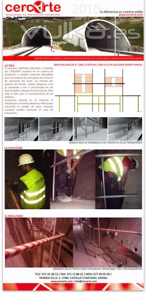 Obras y proyectos realizados / CERCARTE soluciones en proteccin perimetral