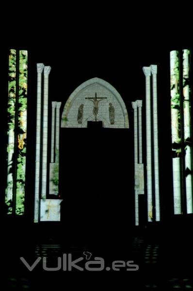 Video mapping 3D. Camino de Santiago 2010