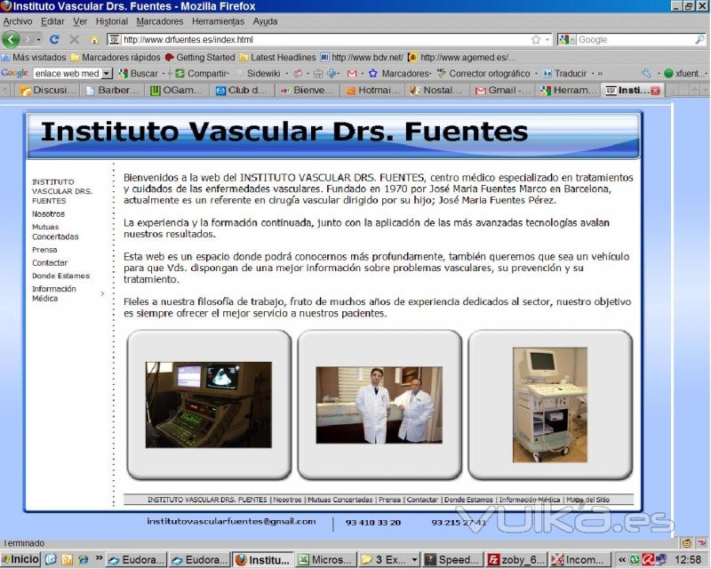 web Drs Fuentes Barcelona