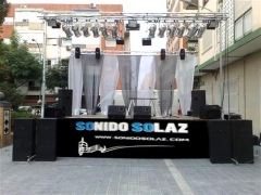 Equipos de sonido para conciertos - grupos