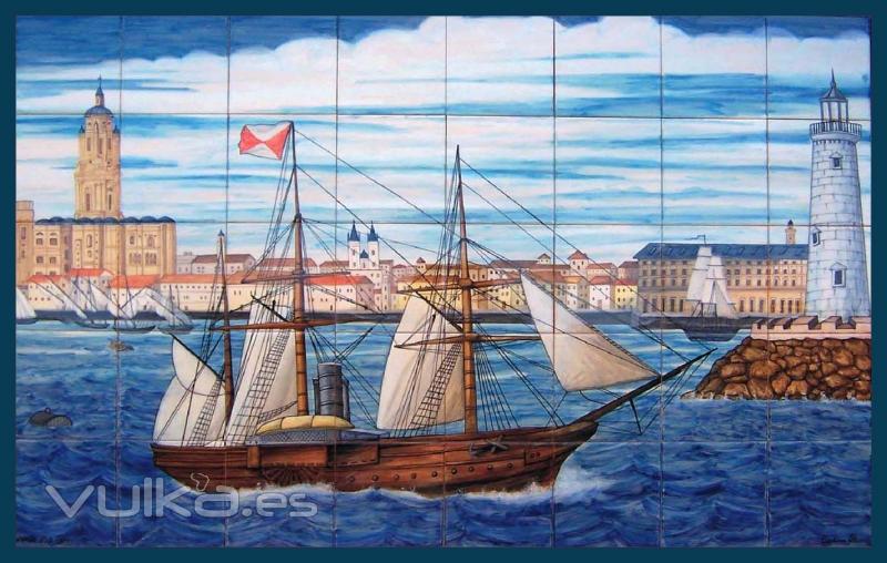 Azulejos y murales de cermica