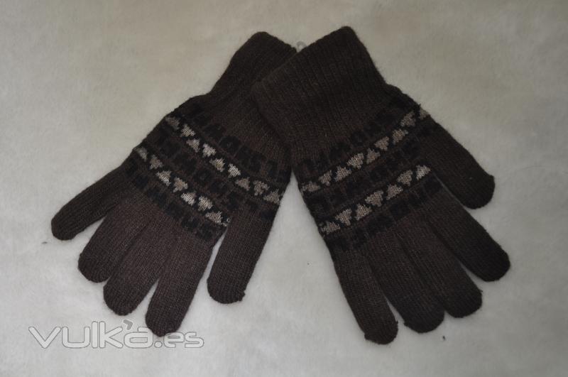 Guantes de lana de chica