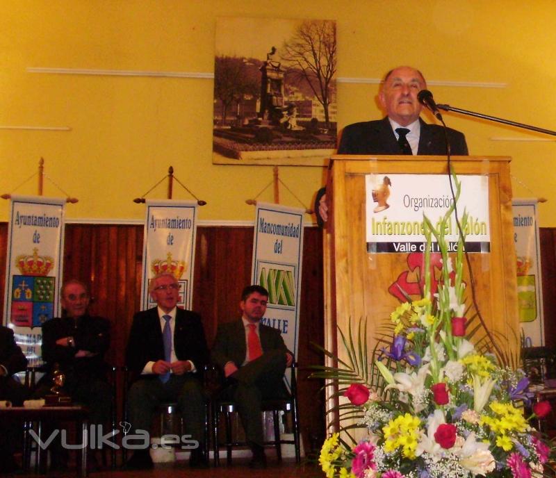 Discurso de Carlos Roces, en Sama, al recibir el trofeo 