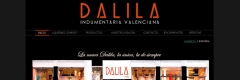 Diseo web Tejidos Dalila
