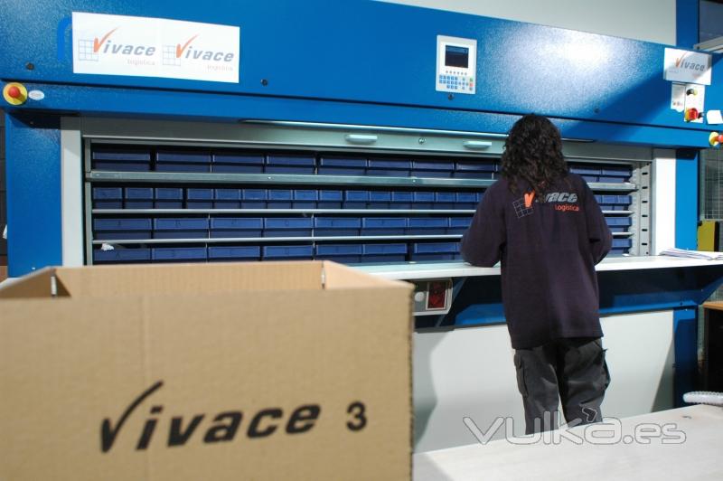 Area pick to light en VIVACE LOGISTICA