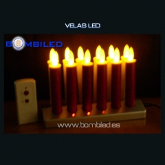 Velas decorativas led bombiled